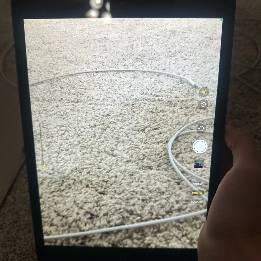 ipad in grey